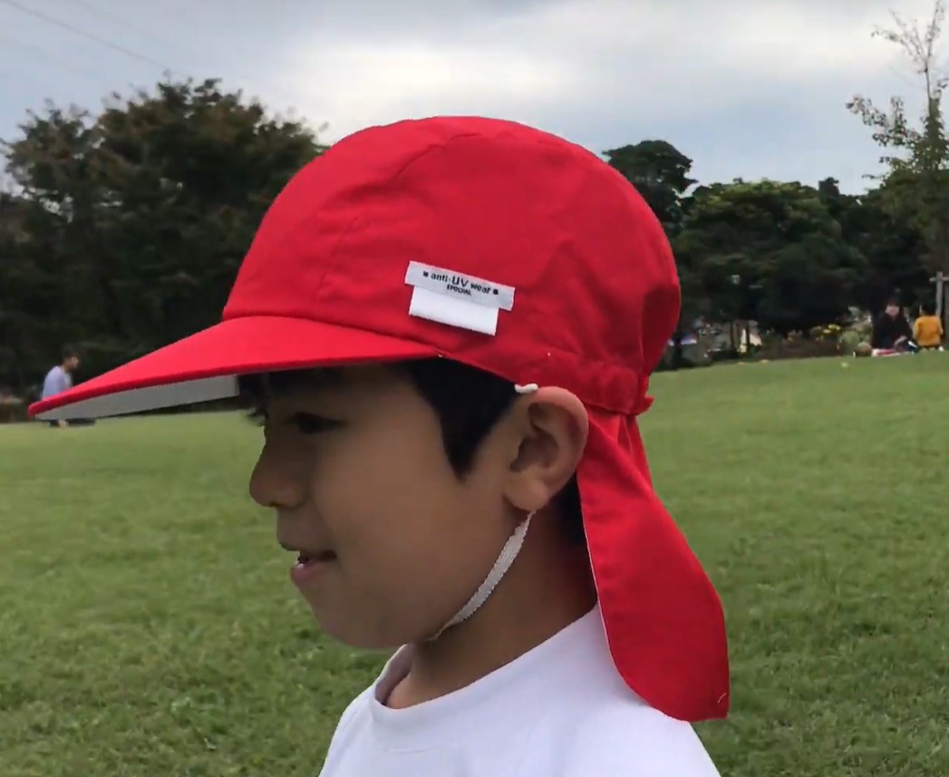 日本一高い赤白帽子