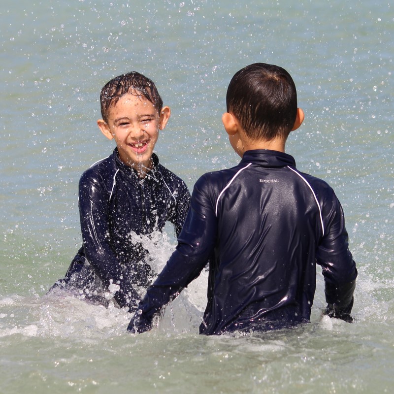 子どもには、元気に外で遊んでほしい。だから紫外線対策してほしい　エポカル