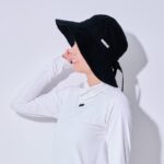 パーフェクト素材を使ったノーブルハット。つばの長さもしっかりあります。
