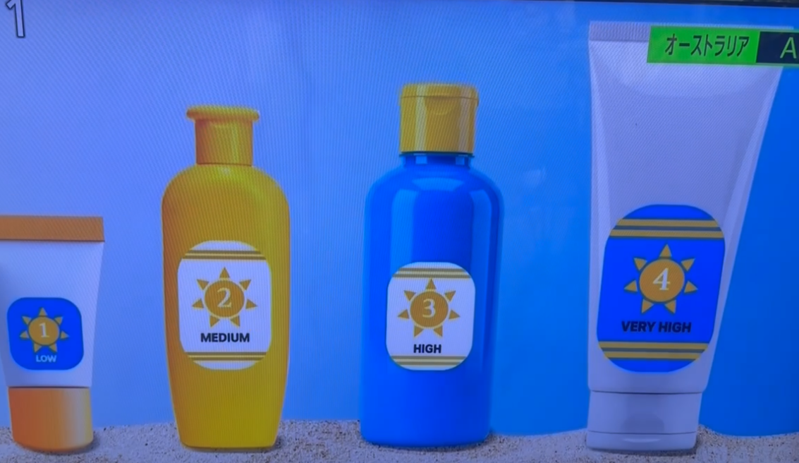 オーストラリアの日焼け止め事情