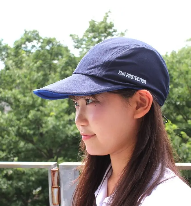 中高生のための学校や部活で被るUVカット帽子 熱中症対策・紫外線対策 エポカル 株式会社ピーカブー